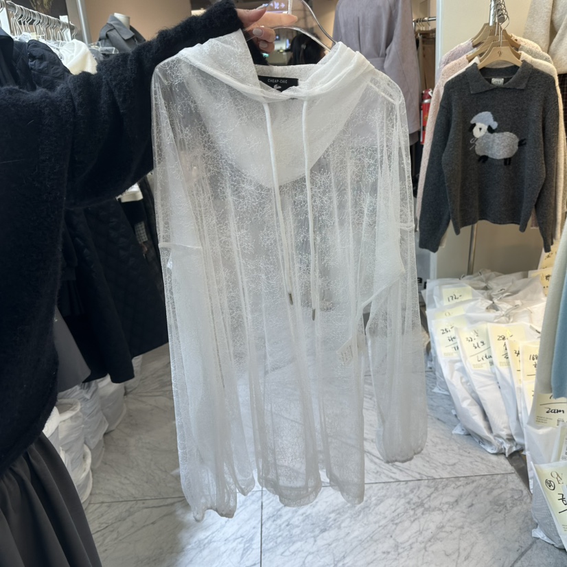 CHEAP-CHIC東大門㊣直郵女裝新品真品時尚襯衫蕾絲衫不含內搭CHEAP-CHIC/CHARLES THE SECOND襯衫/蕾絲衫圖色1