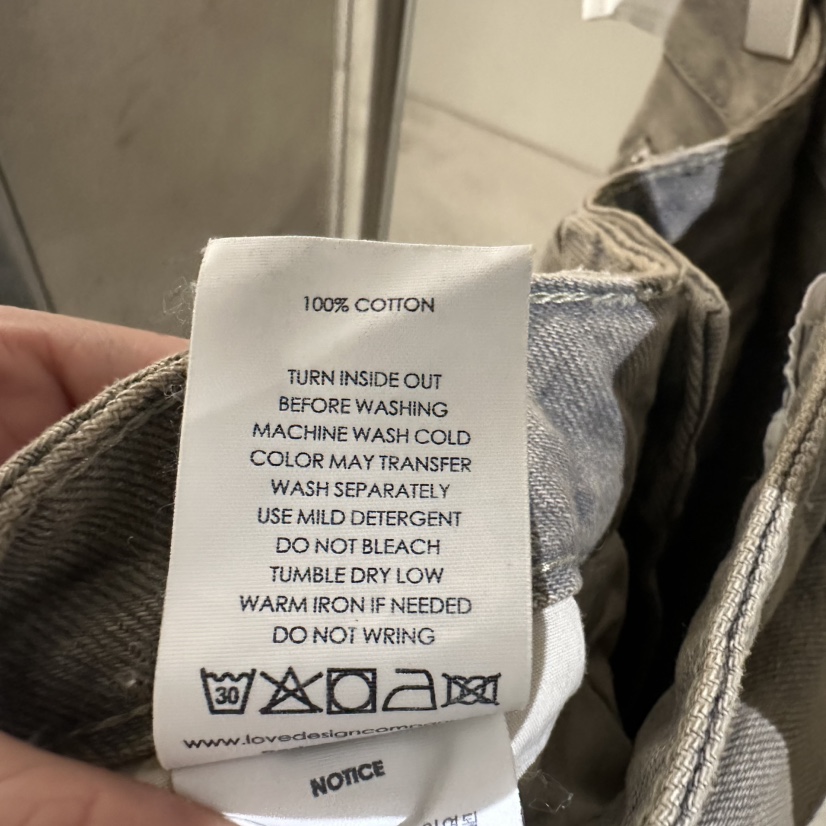 LOVE YOU SO MUCH/MORE THAN YESTERDAY東大門㊣直郵女裝新品休閑牛仔褲LYSM/MORE THAN YESTERDAY牛仔褲