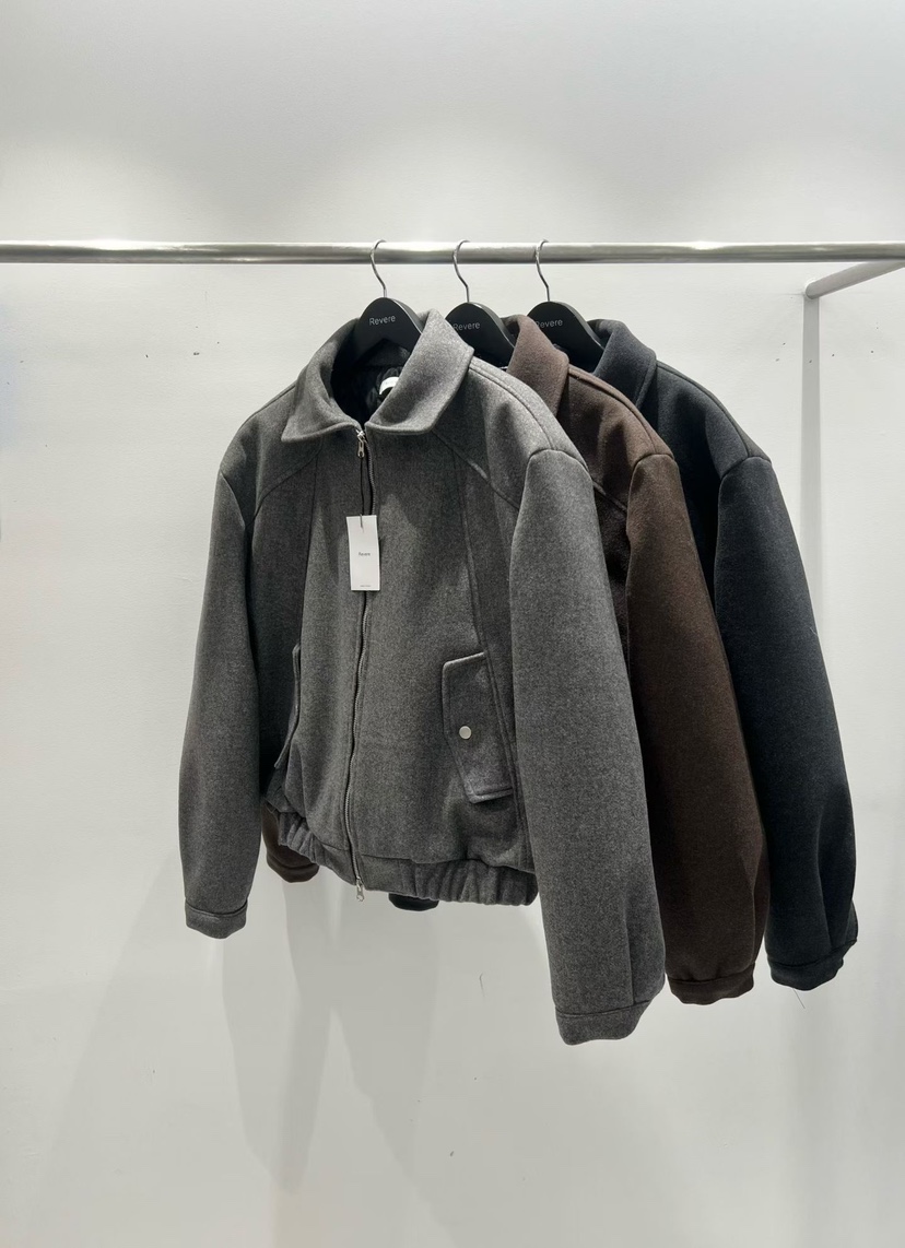 REVERE韓國代購㊣女裝新品人氣熱賣休閑時尚職業夾克男女同款REVERE夾克