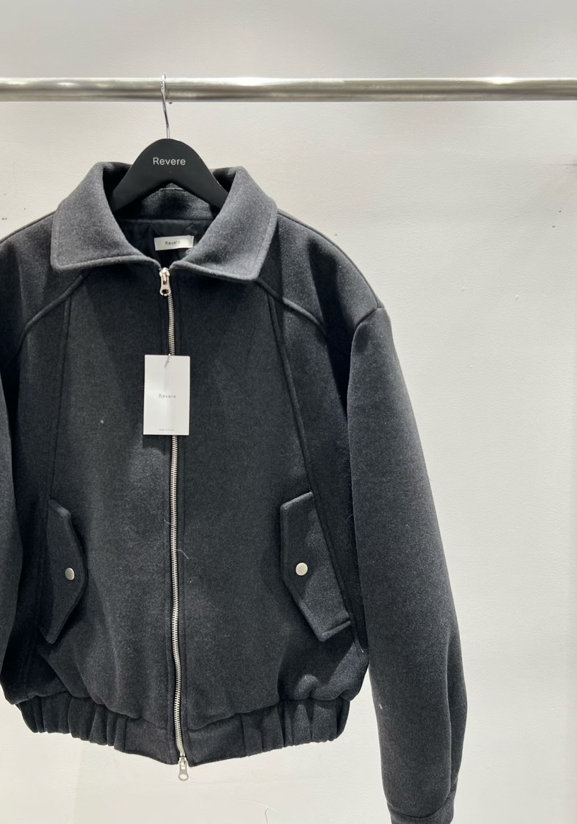 REVERE韓國代購㊣女裝新品人氣熱賣休閑時尚職業夾克男女同款REVERE夾克
