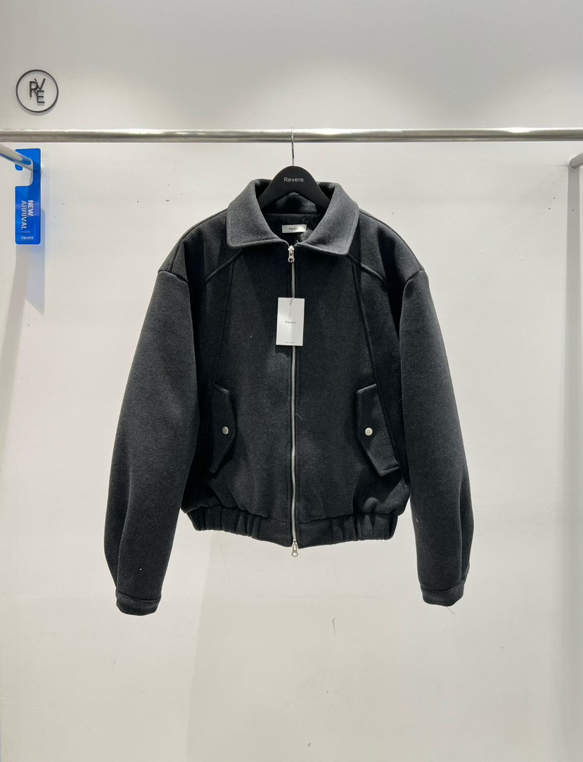 REVERE韓國代購㊣女裝新品人氣熱賣休閑時尚職業夾克男女同款REVERE夾克圖色3