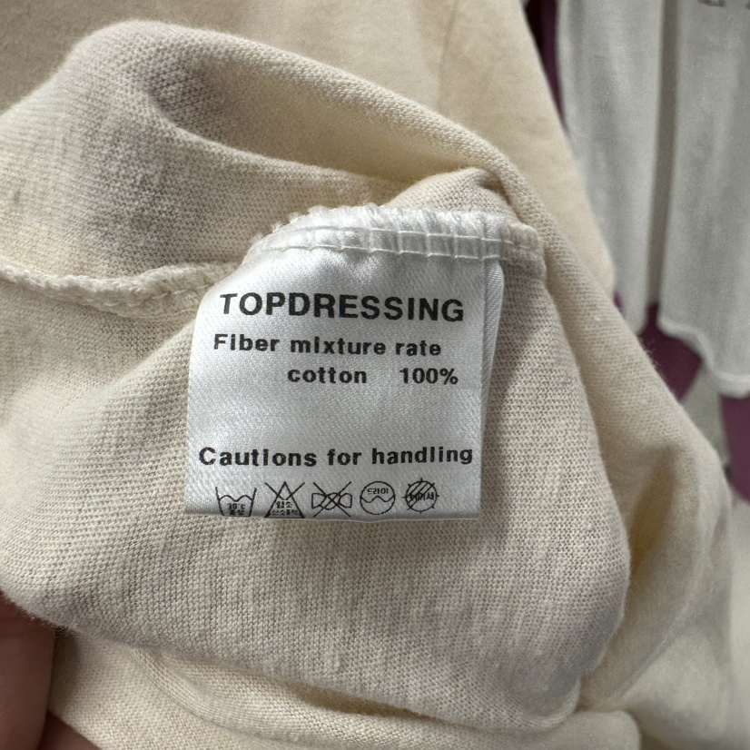 TOPDRESSING韓國直郵㊣女裝新品真品25秋冬時尚熱賣休閑T恤TOPDRESSINGT恤