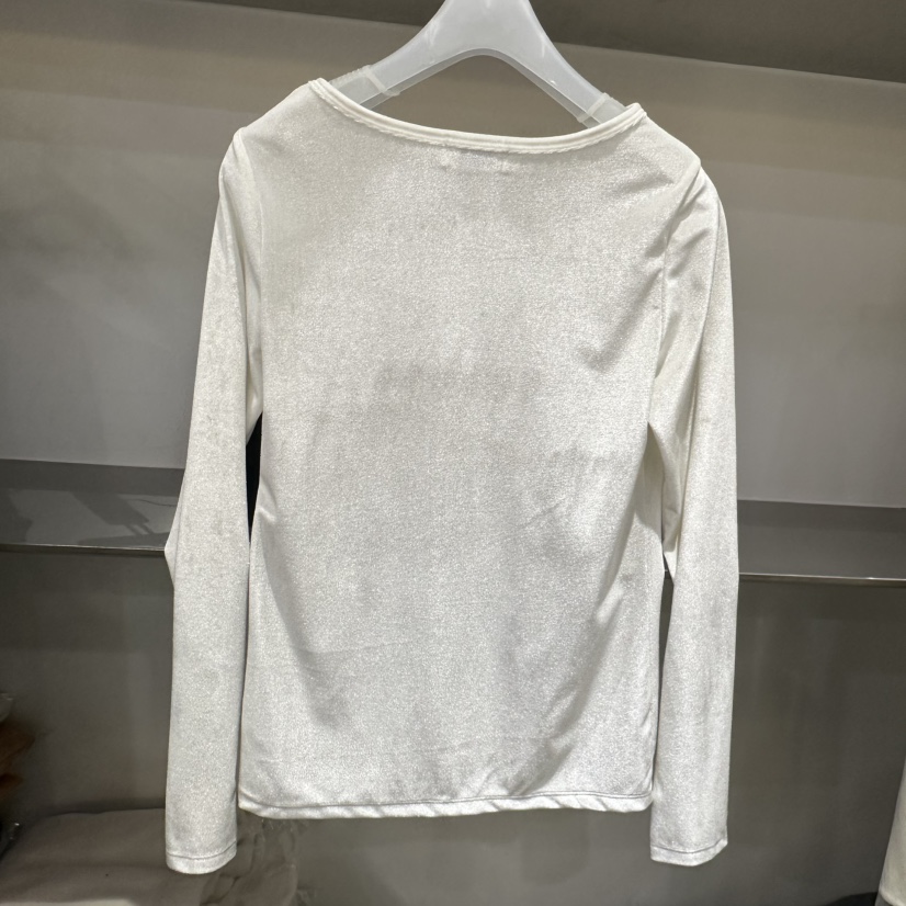 GALLERY-P東大門㊣代購女士新款職業25秋冬長袖T恤船領絲絨GALLERY-P長袖T恤