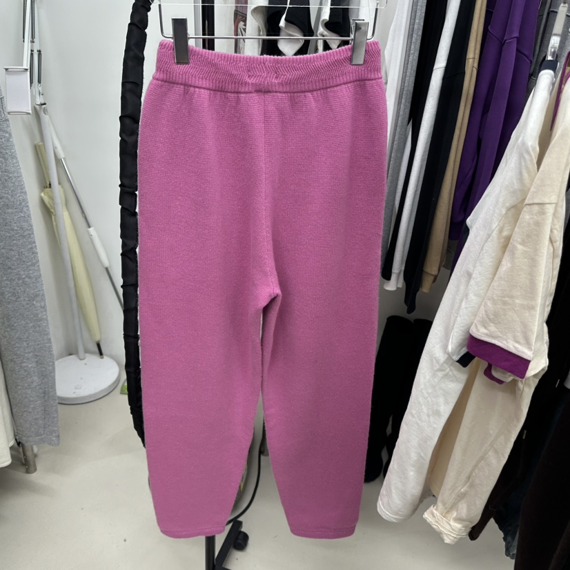 TOPDRESSING韓國直郵㊣女士新款25秋冬休閑真品休閑褲針織褲TOPDRESSING休閑褲