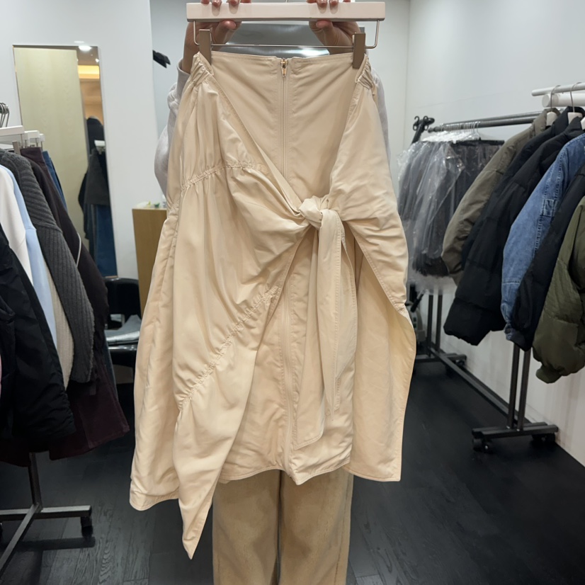 AIME HOPE MAKE東大門㊣實拍女士新款25秋冬熱賣休閑長裙AIME HOPE MAKE長裙圖色1