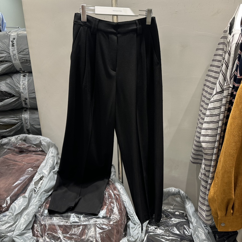 THE SECOND GROW東大門㊣直郵女士新款推薦真品休閑褲抓絨THE SECOND GROW休閑褲圖色3
