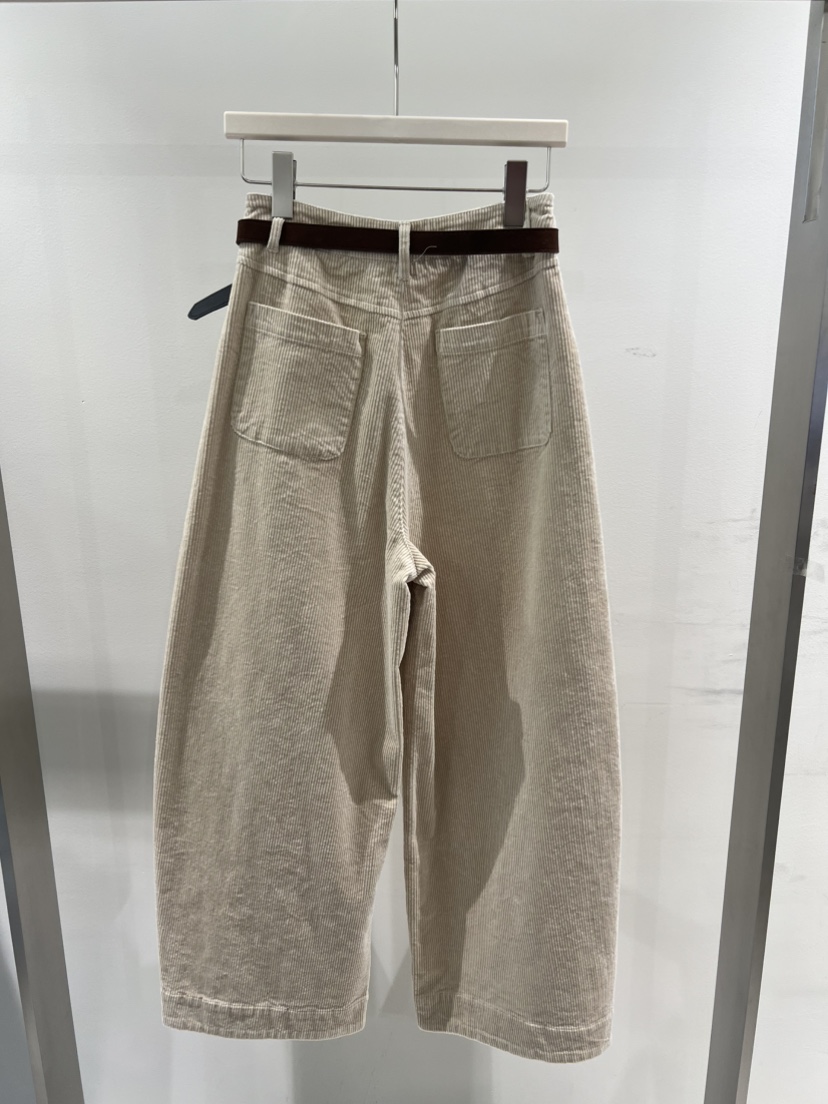 MENTOR東大門㊣直郵女士新款人氣職業25秋冬時尚休閑褲含腰帶MENTOR休閑褲