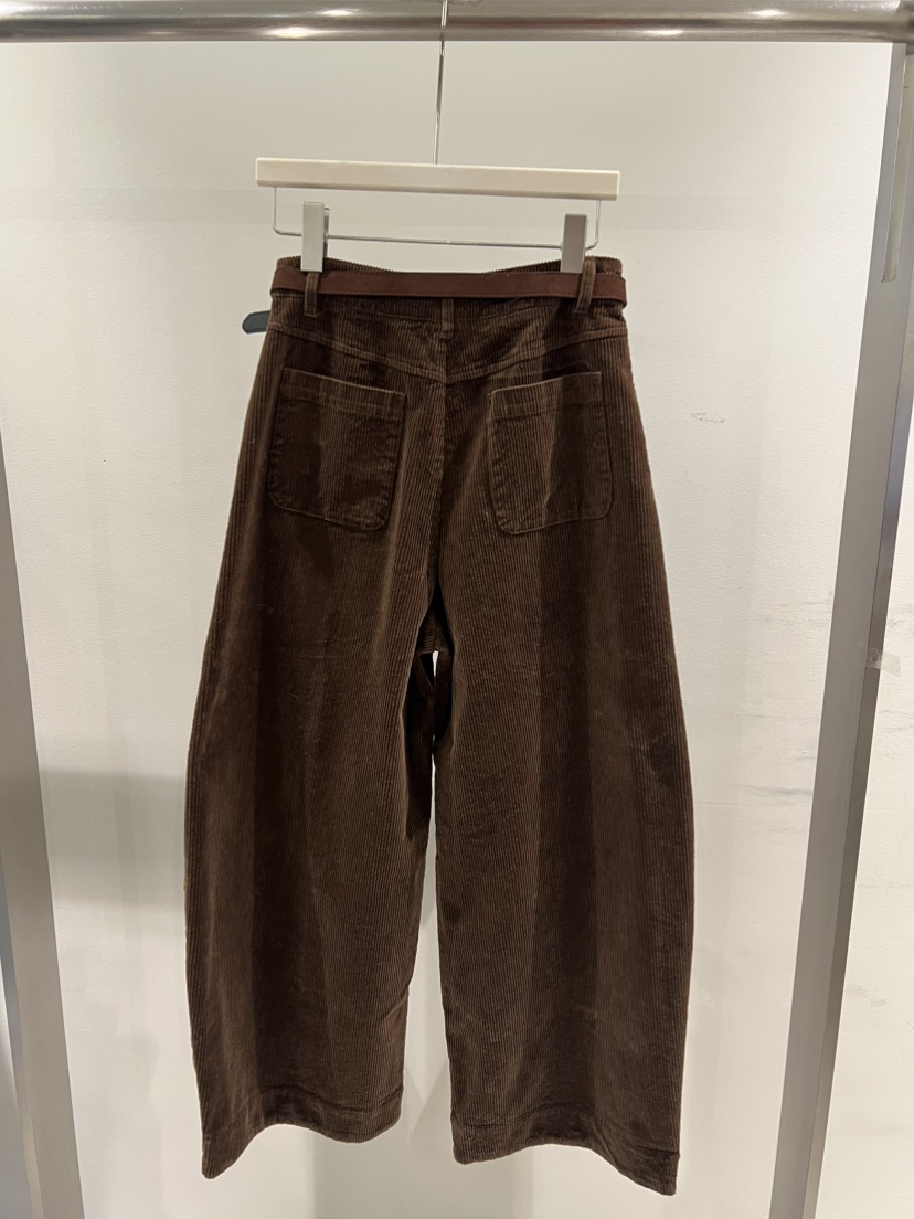 MENTOR東大門㊣直郵女士新款人氣職業25秋冬時尚休閑褲含腰帶MENTOR休閑褲