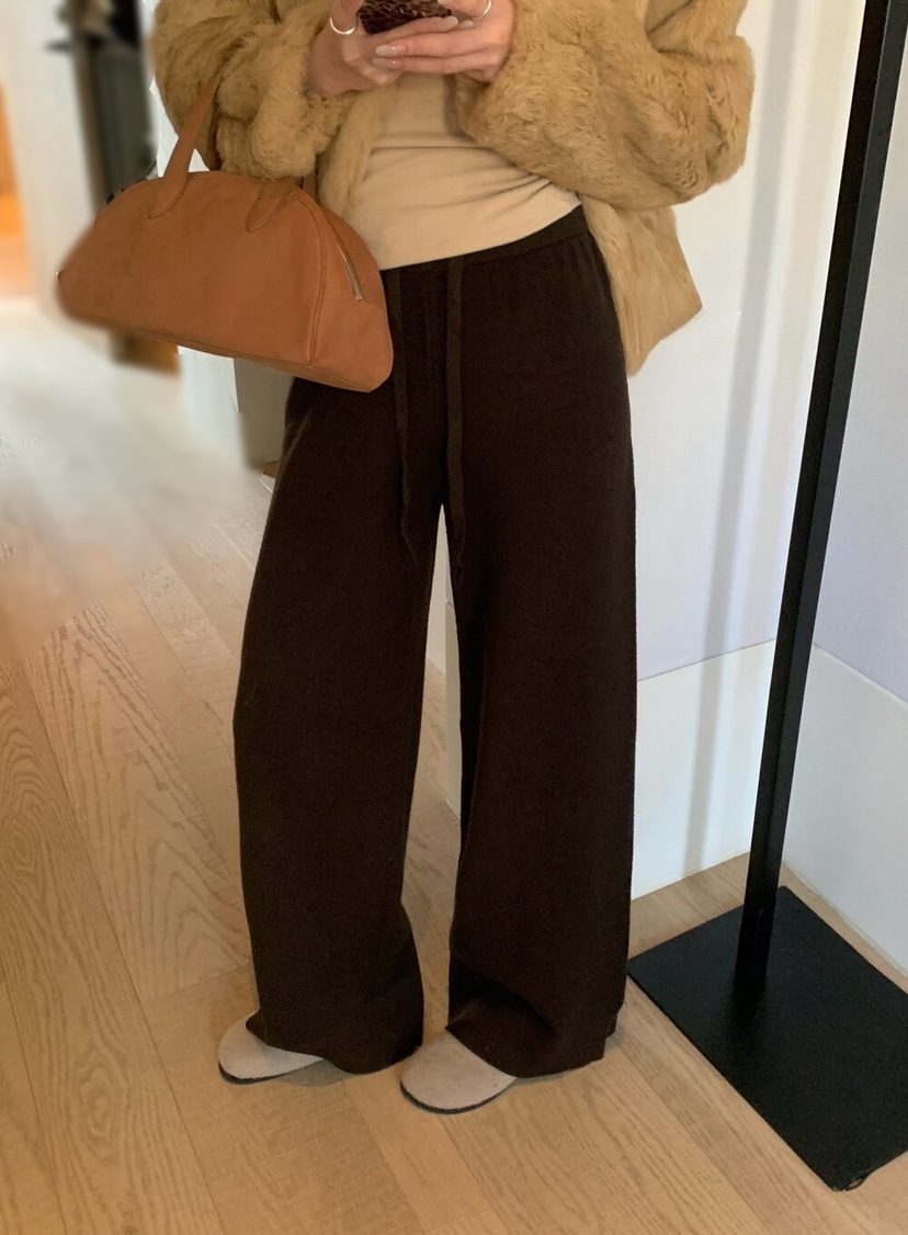 OLA韓國直郵㊣女裝新款真品人氣休閑25秋冬推薦時尚職業休閑褲mellor/OLA休閑褲