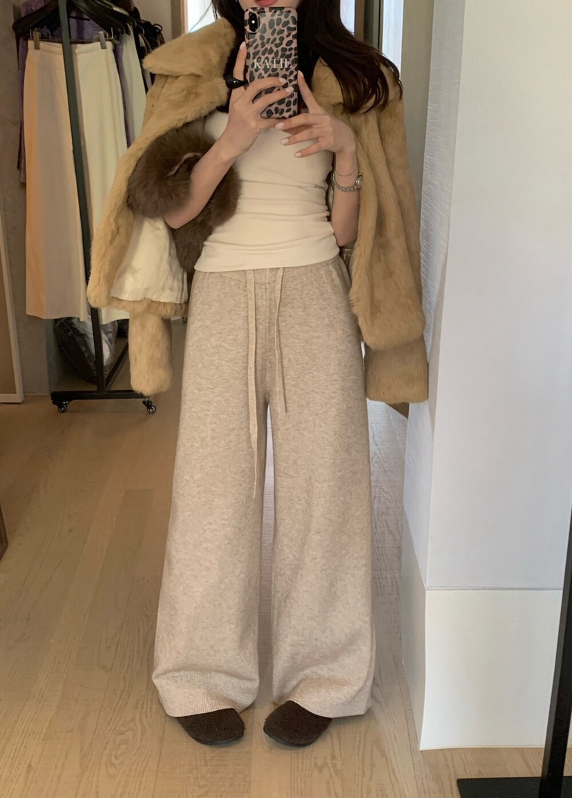 OLA韓國直郵㊣女裝新款真品人氣休閑25秋冬推薦時尚職業休閑褲mellor/OLA休閑褲