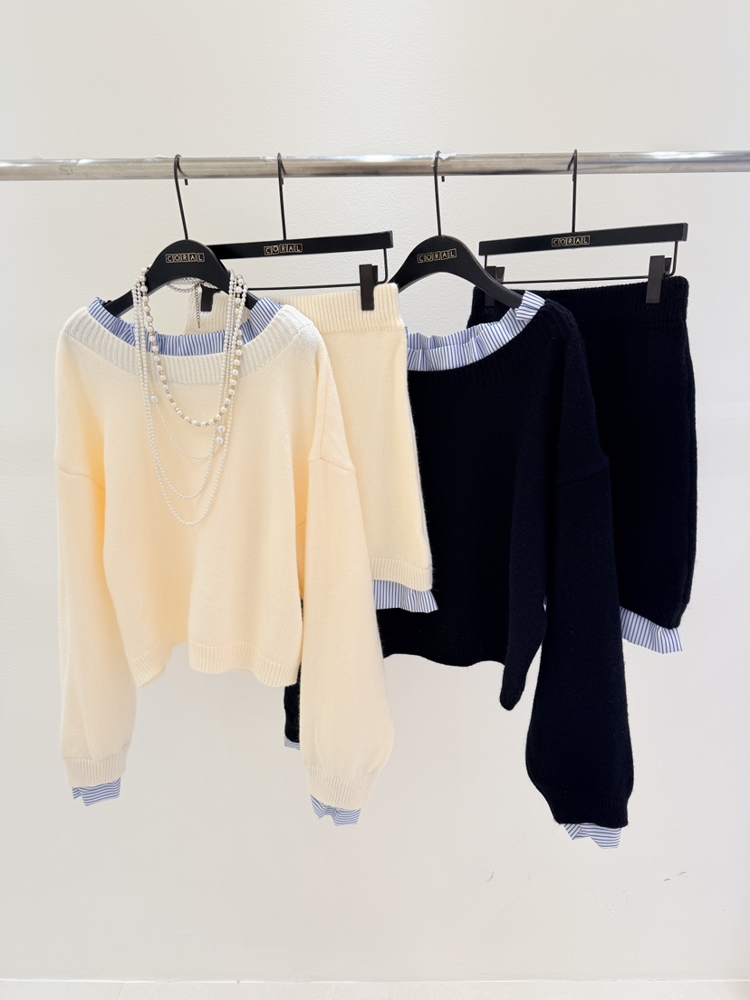 CORAL東大門㊣代購女士新款人氣職業真品推薦時尚休閑25秋冬套裝CORAL套裝