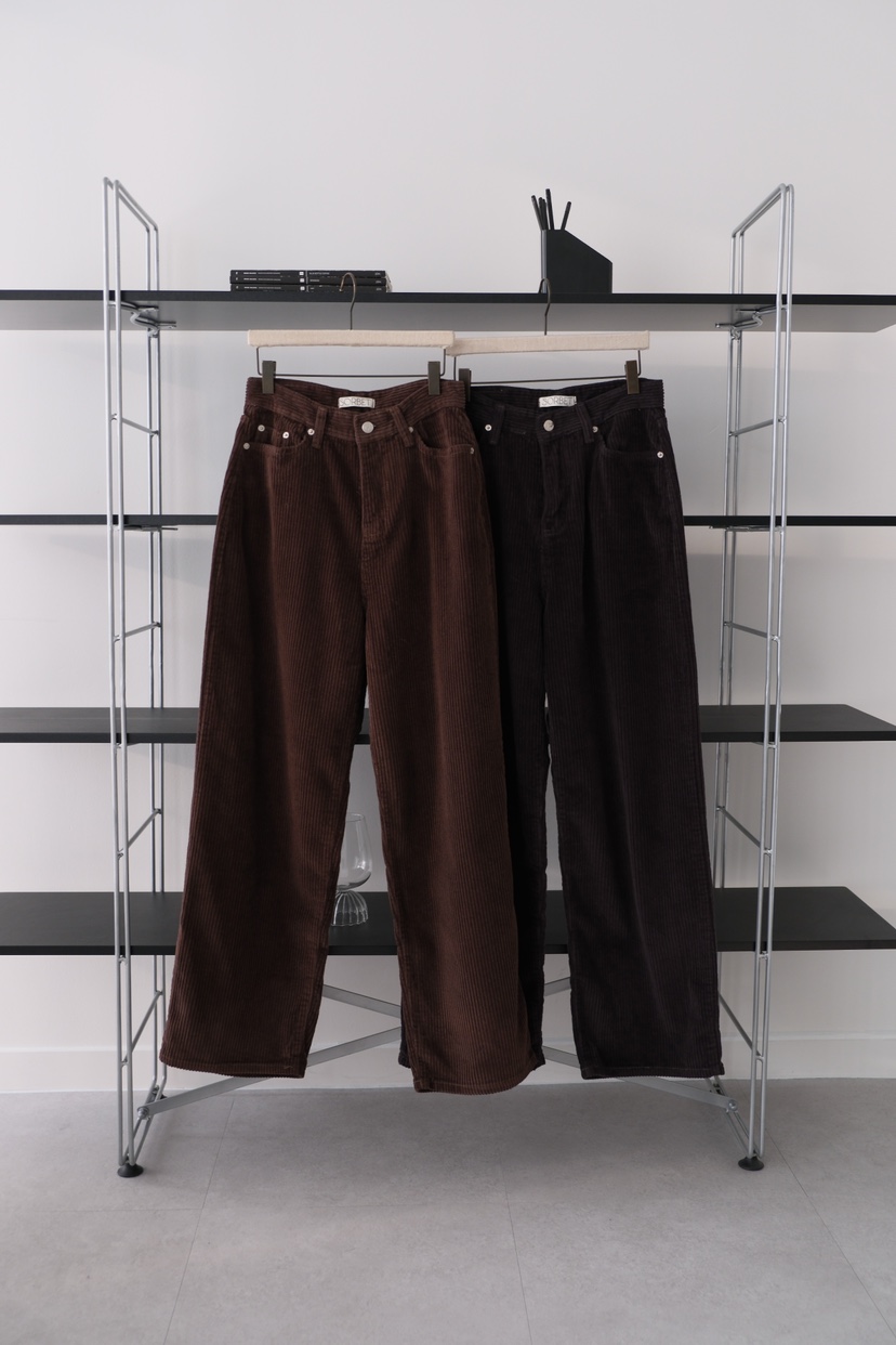 SORBET韓國代購㊣女裝新品職業時尚25秋冬人氣熱賣真品休閑褲SORBET/flat white休閑褲