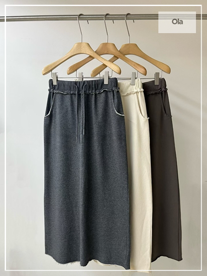 OLA東大門㊣實拍女士新款真品25秋冬人氣時尚熱賣休閑職業長裙mellor/OLA長裙