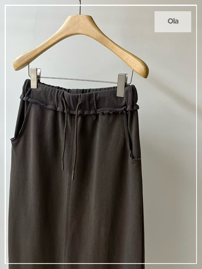 OLA東大門㊣實拍女士新款真品25秋冬人氣時尚熱賣休閑職業長裙mellor/OLA長裙