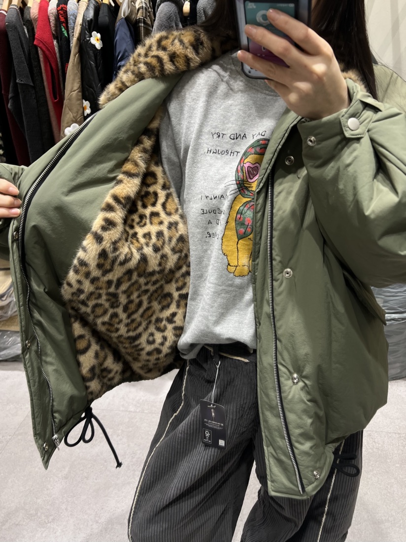 SHIRRING東大門㊣實拍女士新款真品休閑熱賣人氣短款棉服填充SHIRRING短款棉服