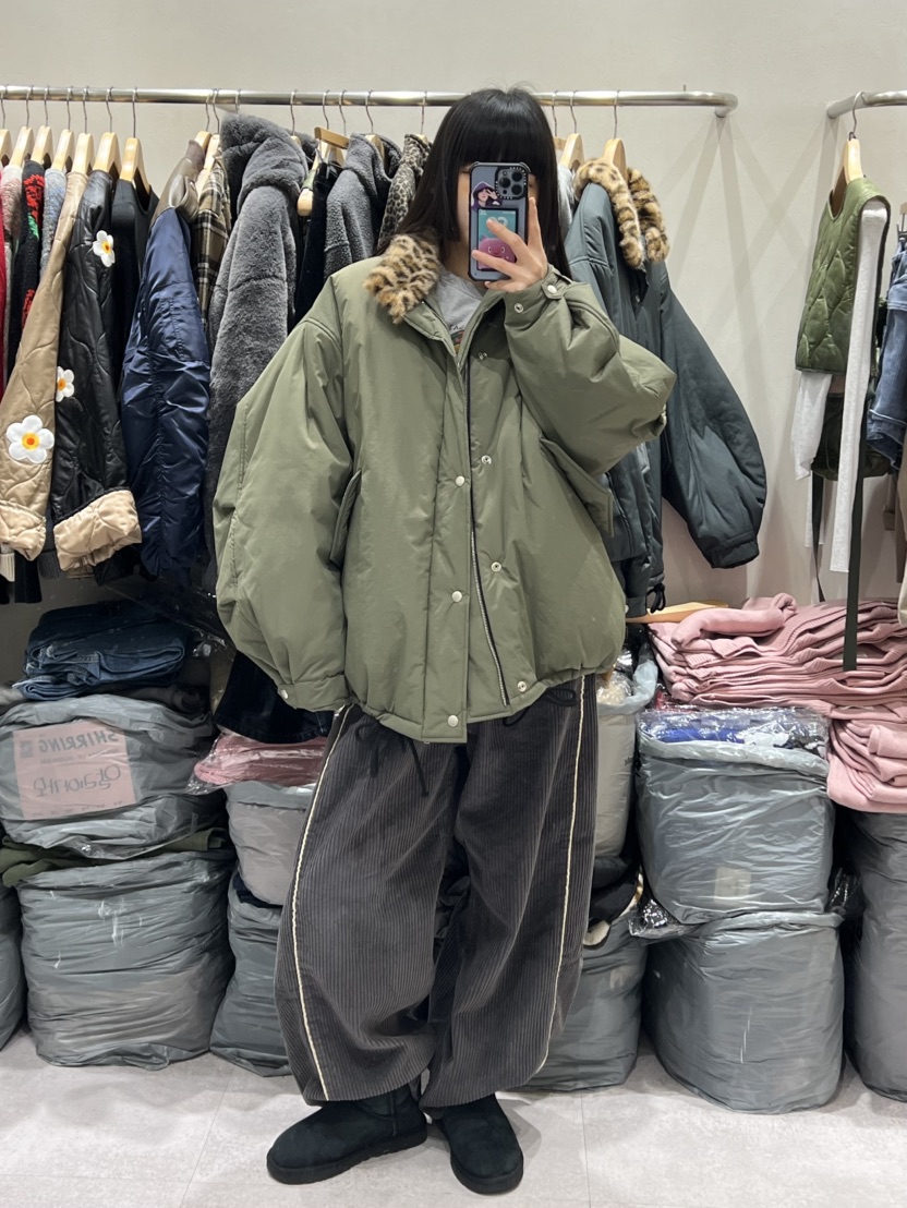 SHIRRING東大門㊣實拍女士新款真品休閑熱賣人氣短款棉服填充SHIRRING短款棉服