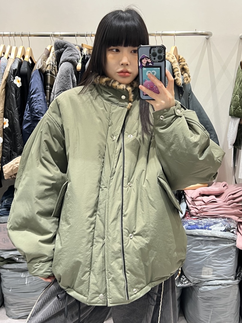 SHIRRING東大門㊣實拍女士新款真品休閑熱賣人氣短款棉服填充SHIRRING短款棉服