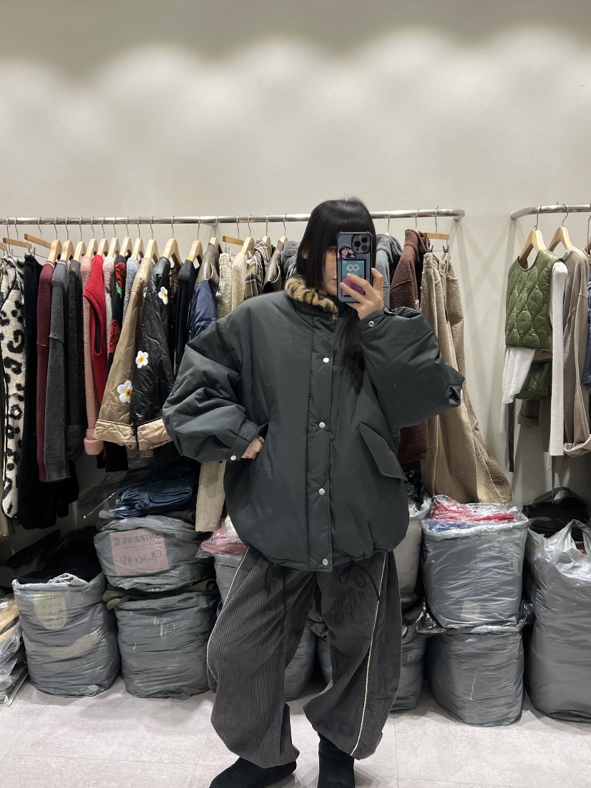 SHIRRING東大門㊣實拍女士新款真品休閑熱賣人氣短款棉服填充SHIRRING短款棉服