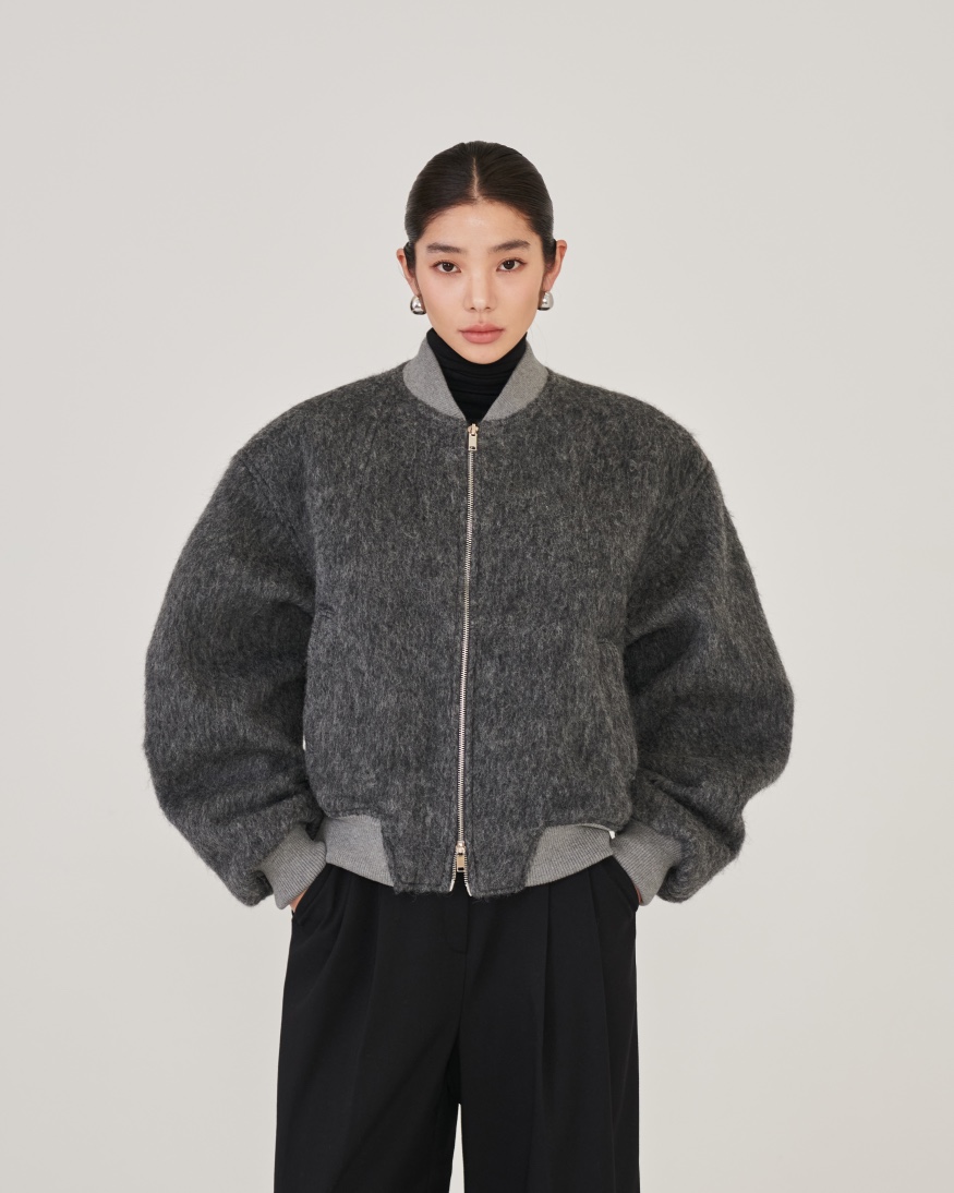 STAGE東大門㊣實拍女裝新款25秋冬職業休閑推薦時尚真品夾克STAGE夾克