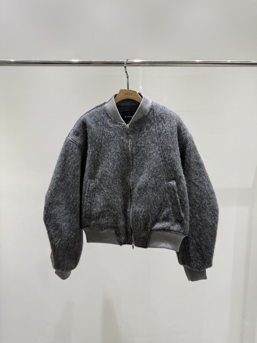 STAGE東大門㊣實拍女裝新款25秋冬職業休閑推薦時尚真品夾克STAGE夾克圖色2