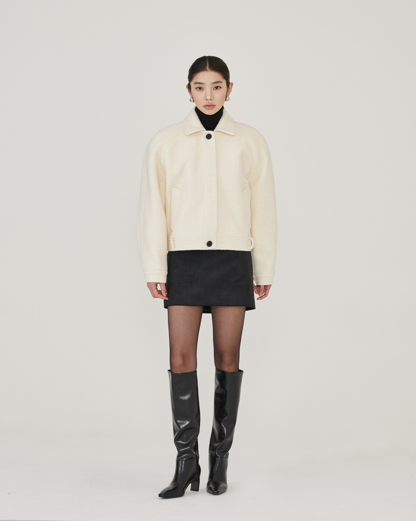 STAGE東大門㊣代購女裝新品真品職業25秋冬時尚休閑人氣夾克STAGE夾克