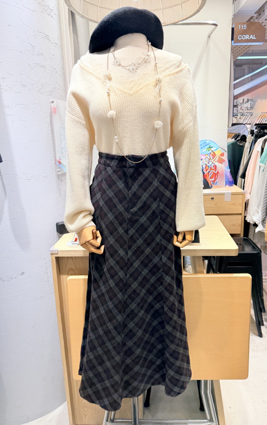 CORAL東大門㊣直郵女裝新品熱賣推薦25秋冬人氣休閑真品針織衫CORAL針織衫