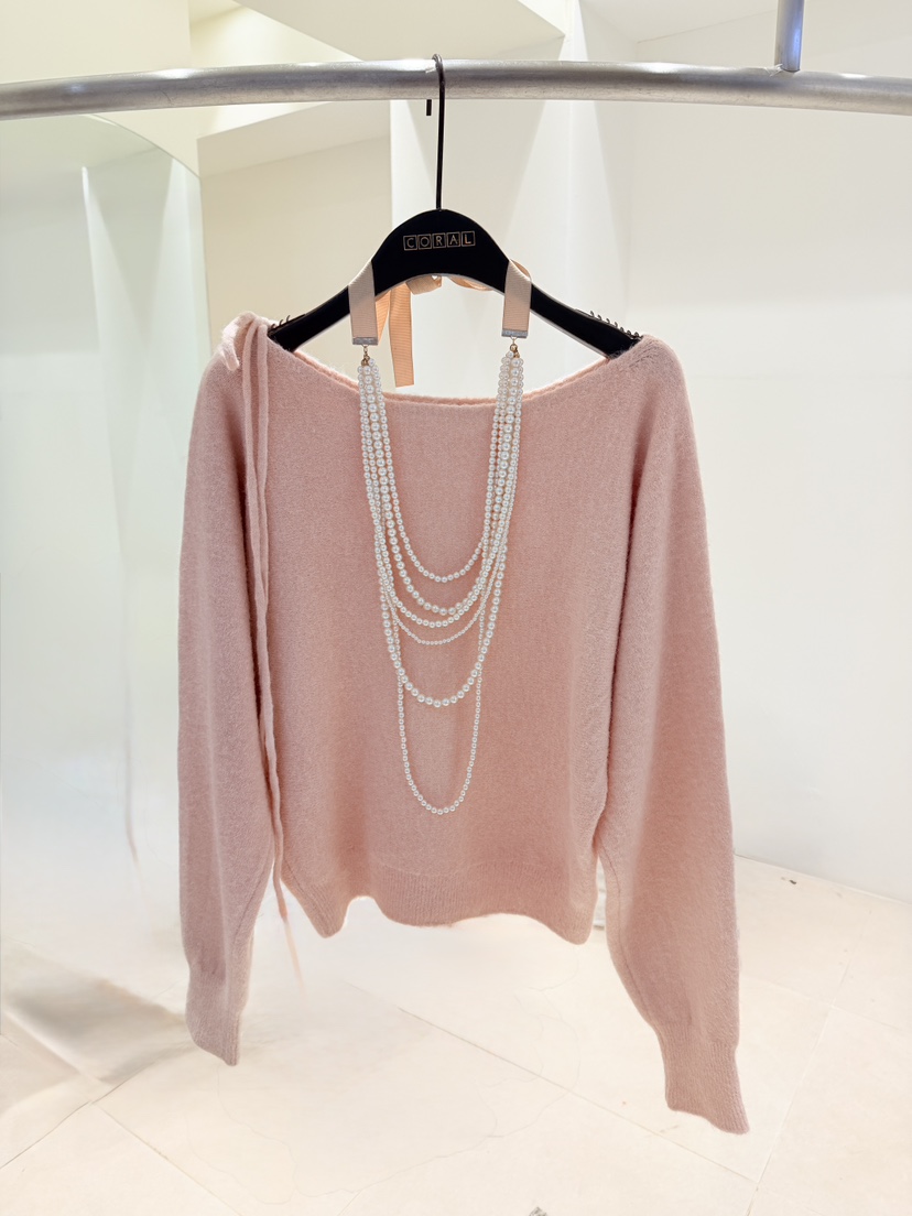 CORAL東大門㊣直郵女裝新款推薦休閑人氣真品時尚職業針織衫CORAL針織衫