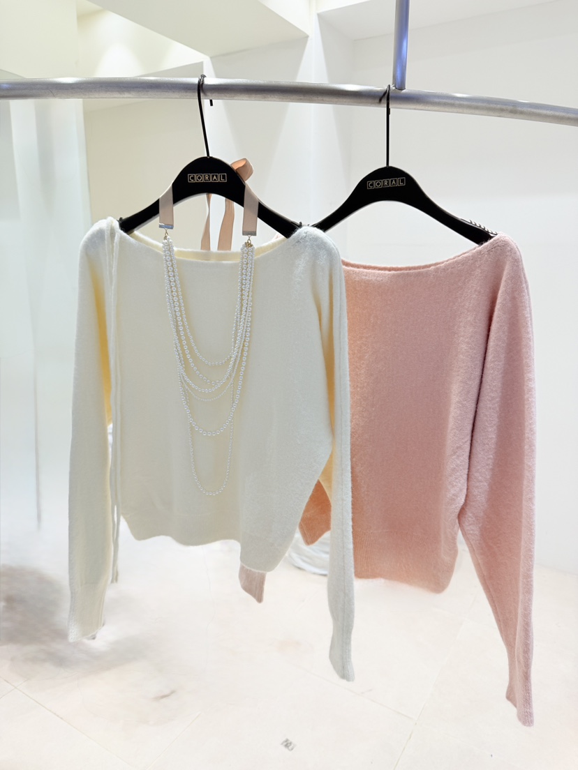 CORAL東大門㊣直郵女裝新款推薦休閑人氣真品時尚職業針織衫CORAL針織衫