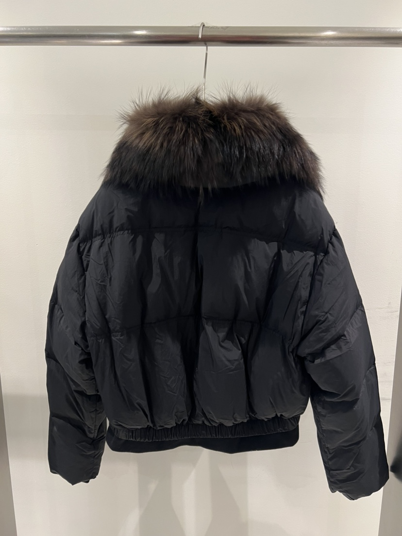 MENTOR韓國代購㊣女裝新款熱賣職業25秋冬真品短款羽絨服狐貍MENTOR短款羽絨服