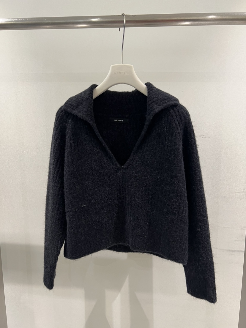MENTOR東大門㊣實拍女士新品時尚職業25秋冬真品人氣針織衫MENTOR針織衫圖色2