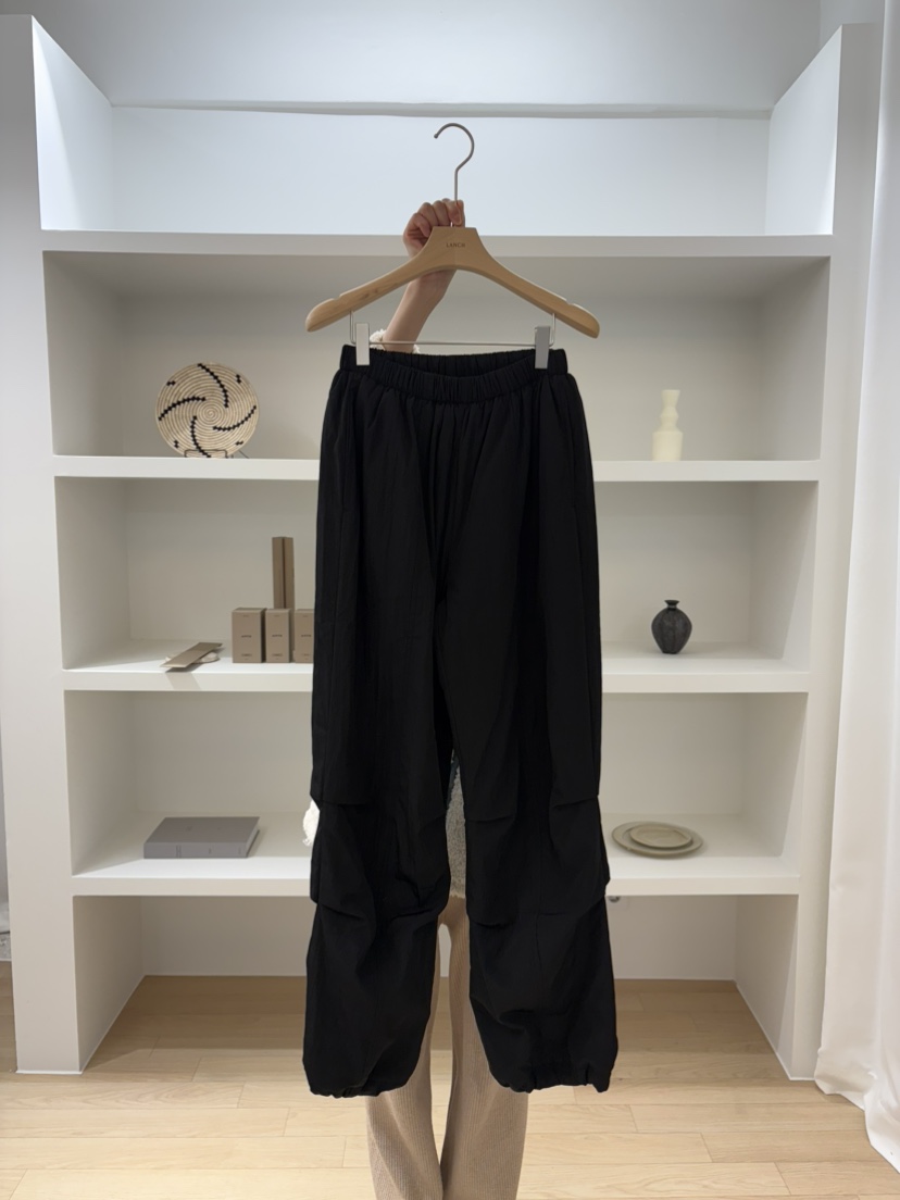 LANCH東大門㊣直郵女士新款真品熱賣人氣職業休閑褲加絨羊毛LANCH休閑褲圖色2