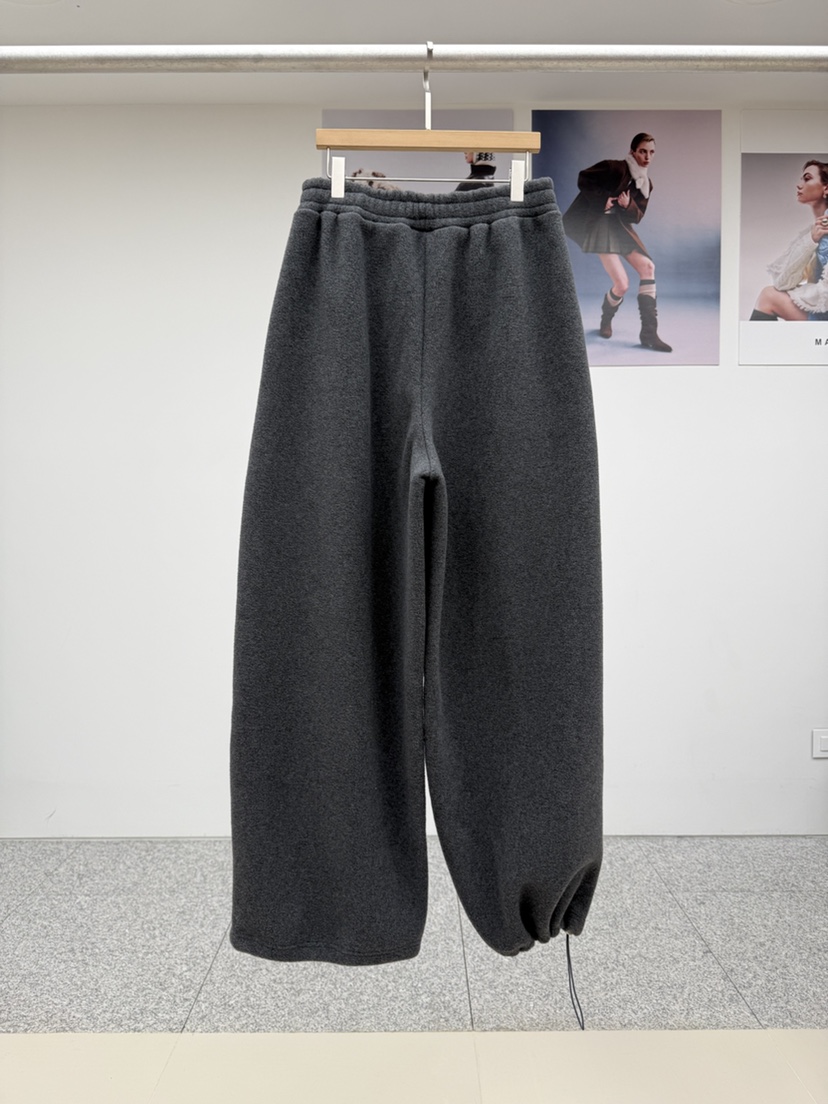 MADE-P東大門㊣實拍女士新款人氣時尚職業25秋冬休閑褲加絨羊毛MADE-P休閑褲