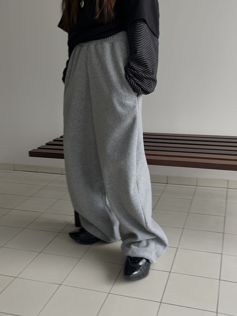 MADE-P東大門㊣實拍女士新款人氣時尚職業25秋冬休閑褲加絨羊毛MADE-P休閑褲