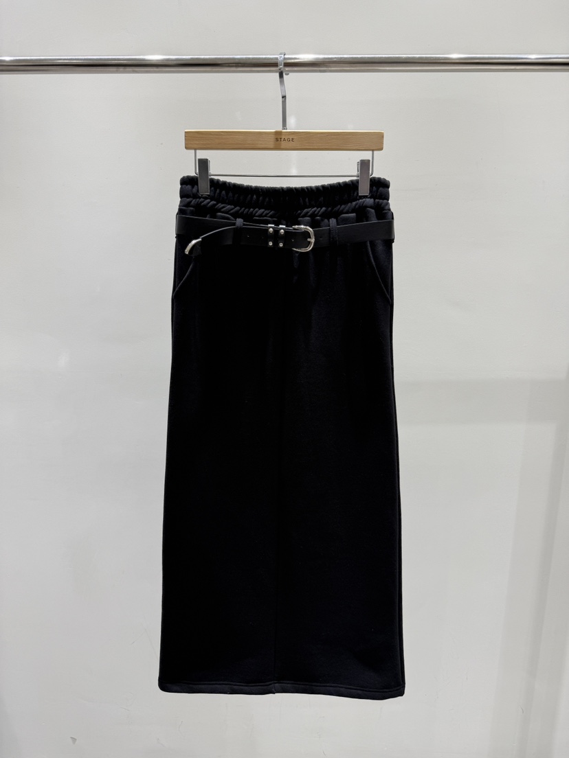 STAGE東大門㊣實拍女士新品休閑推薦人氣25秋冬熱賣真品長裙STAGE長裙圖色1