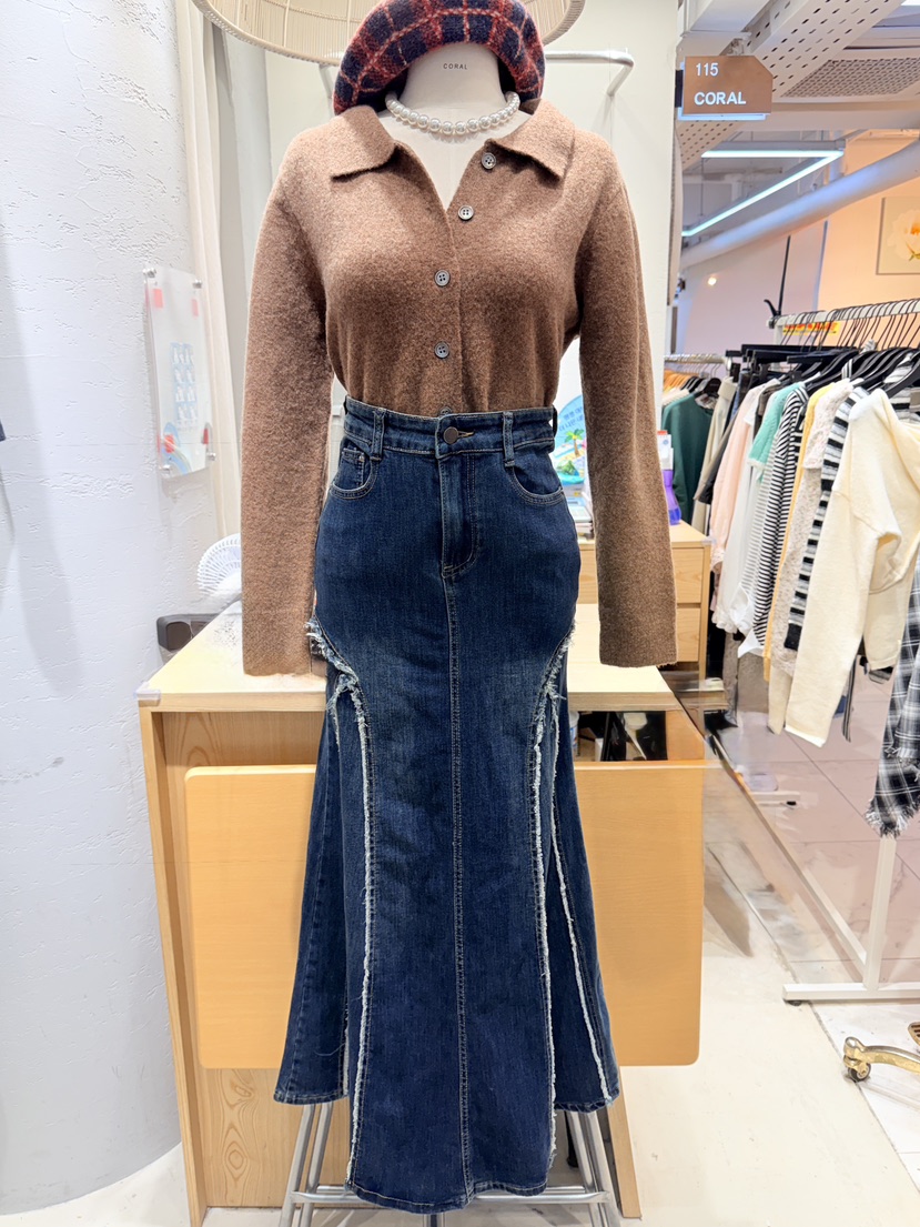 CORAL韓國代購㊣女士新款熱賣時尚真品推薦職業25秋冬針織衫CORAL針織衫