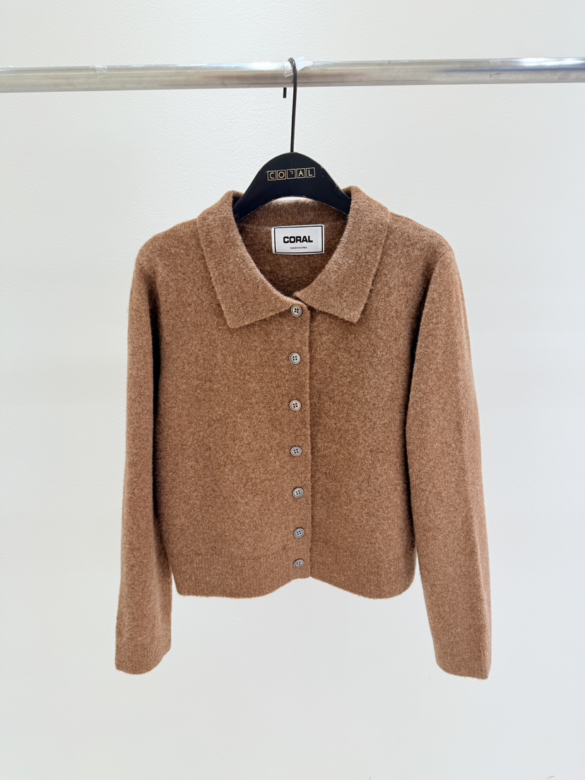 CORAL韓國代購㊣女士新款熱賣時尚真品推薦職業25秋冬針織衫CORAL針織衫圖色1