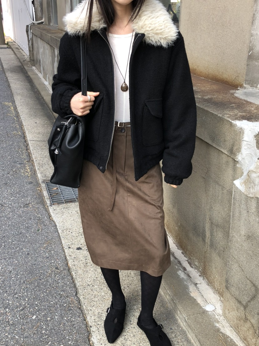 MONDAYMORING東大門㊣直郵女裝新品真品25秋冬時尚夾克羊毛MONDAYMORING夾克