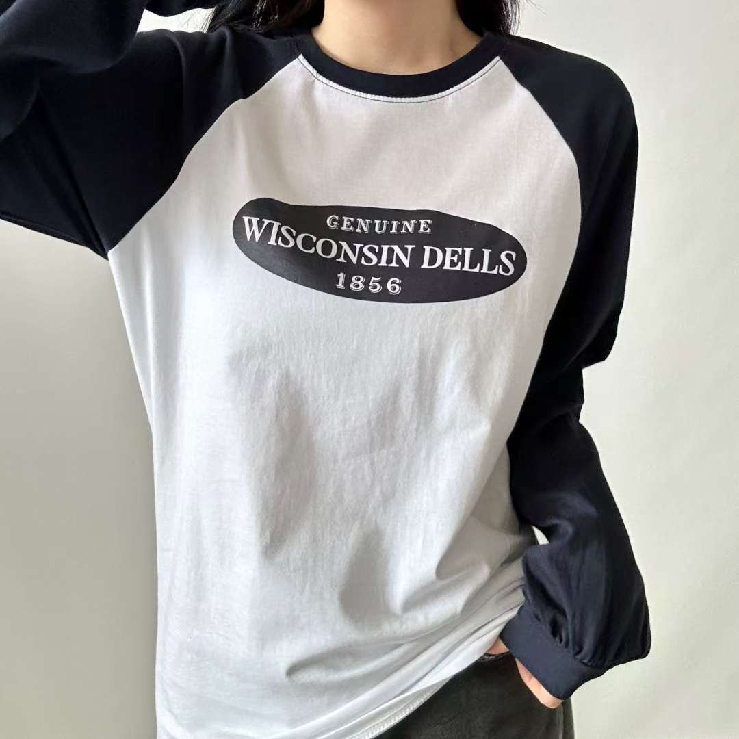 PASTELDEER東大門㊣直郵女裝新品真品休閑25秋冬人氣長袖T恤PASTELDEER長袖T恤