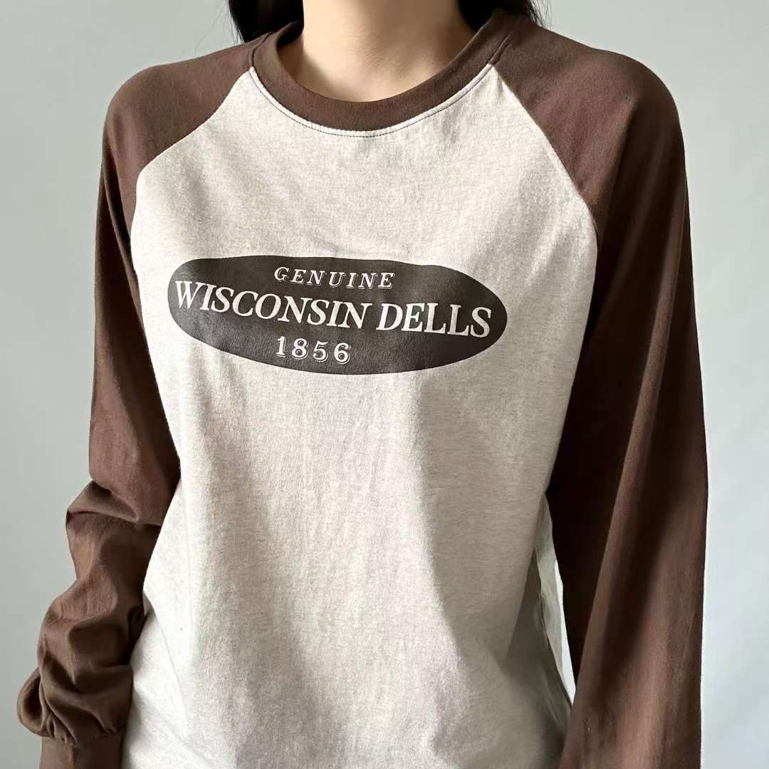 PASTELDEER東大門㊣直郵女裝新品真品休閑25秋冬人氣長袖T恤PASTELDEER長袖T恤