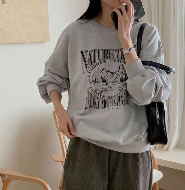 PASTELDEER韓國直郵㊣女士新款真品休閑職業25秋冬推薦衛衣PASTELDEER衛衣圖色1