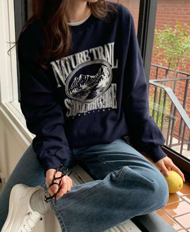 PASTELDEER韓國直郵㊣女士新款真品休閑職業25秋冬推薦衛衣PASTELDEER衛衣圖色3