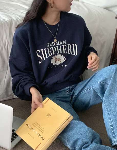 PASTELDEER韓國代購㊣女士新款職業時尚人氣休閑25秋冬衛衣PASTELDEER衛衣圖色1