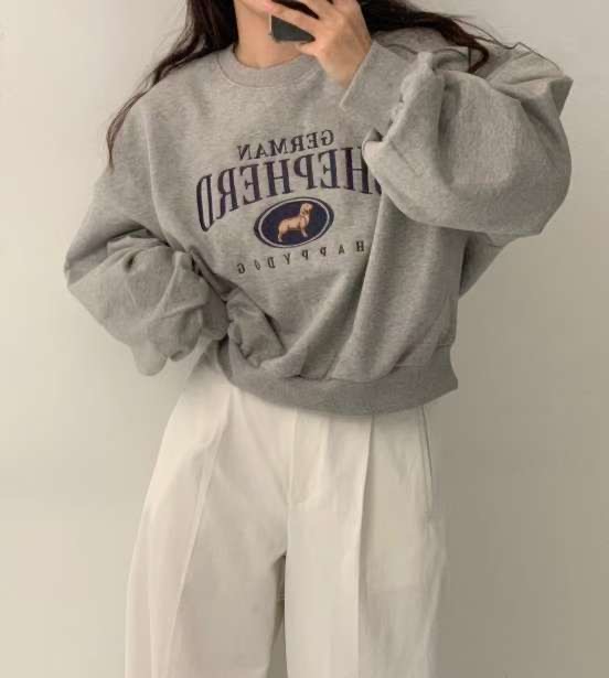 PASTELDEER韓國代購㊣女士新款職業時尚人氣休閑25秋冬衛衣PASTELDEER衛衣圖色3