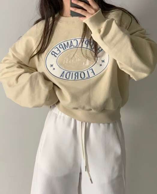 PASTELDEER東大門㊣實拍女士新品真品人氣時尚休閑25秋冬衛衣PASTELDEER衛衣圖色2