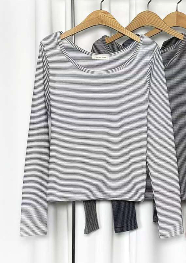 PASTELDEER東大門㊣實拍女裝新款時尚25秋冬休閑真品長袖T恤PASTELDEER長袖T恤圖色1