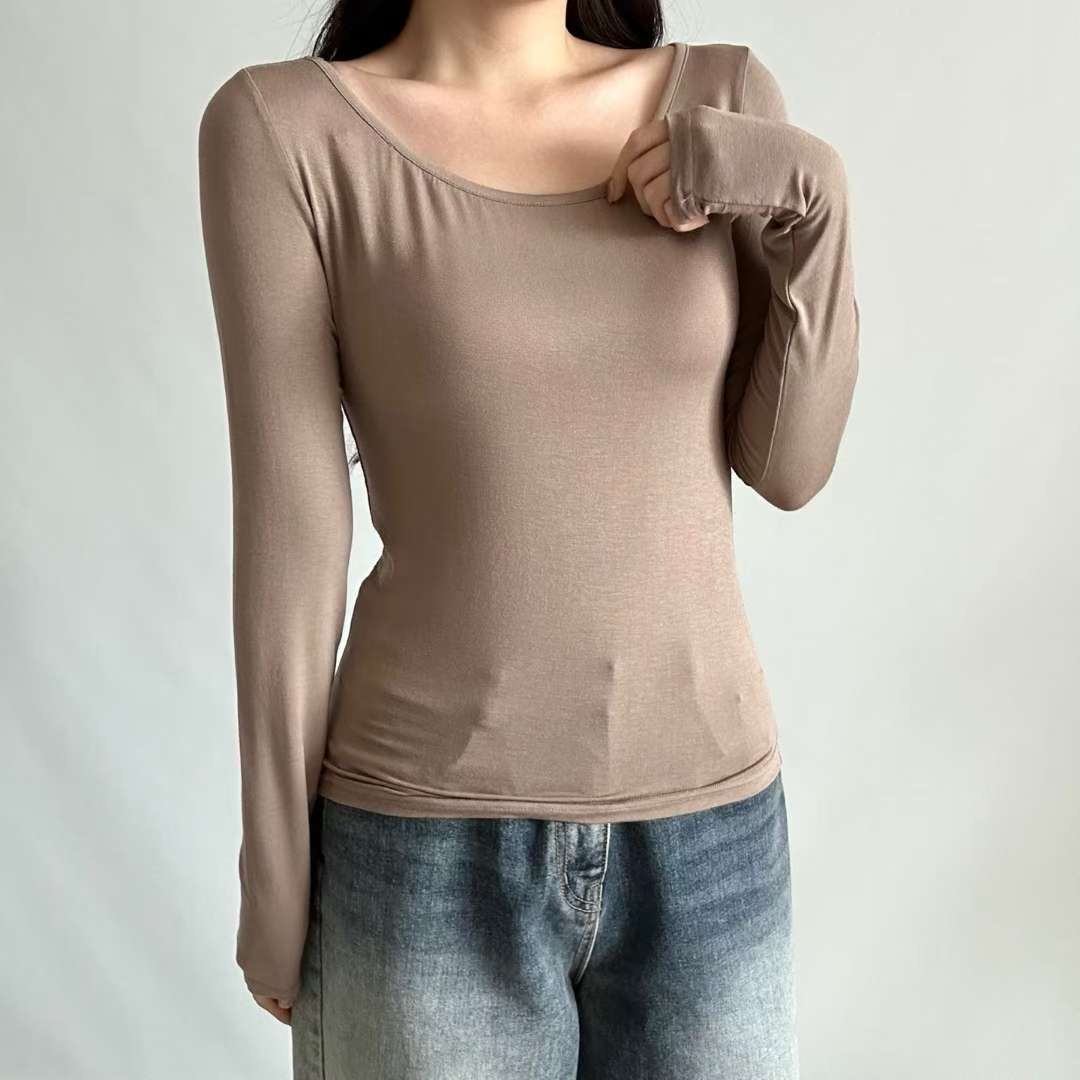 PASTELDEER韓國直郵㊣女裝新款休閑時尚熱賣真品職業長袖T恤PASTELDEER長袖T恤圖色3