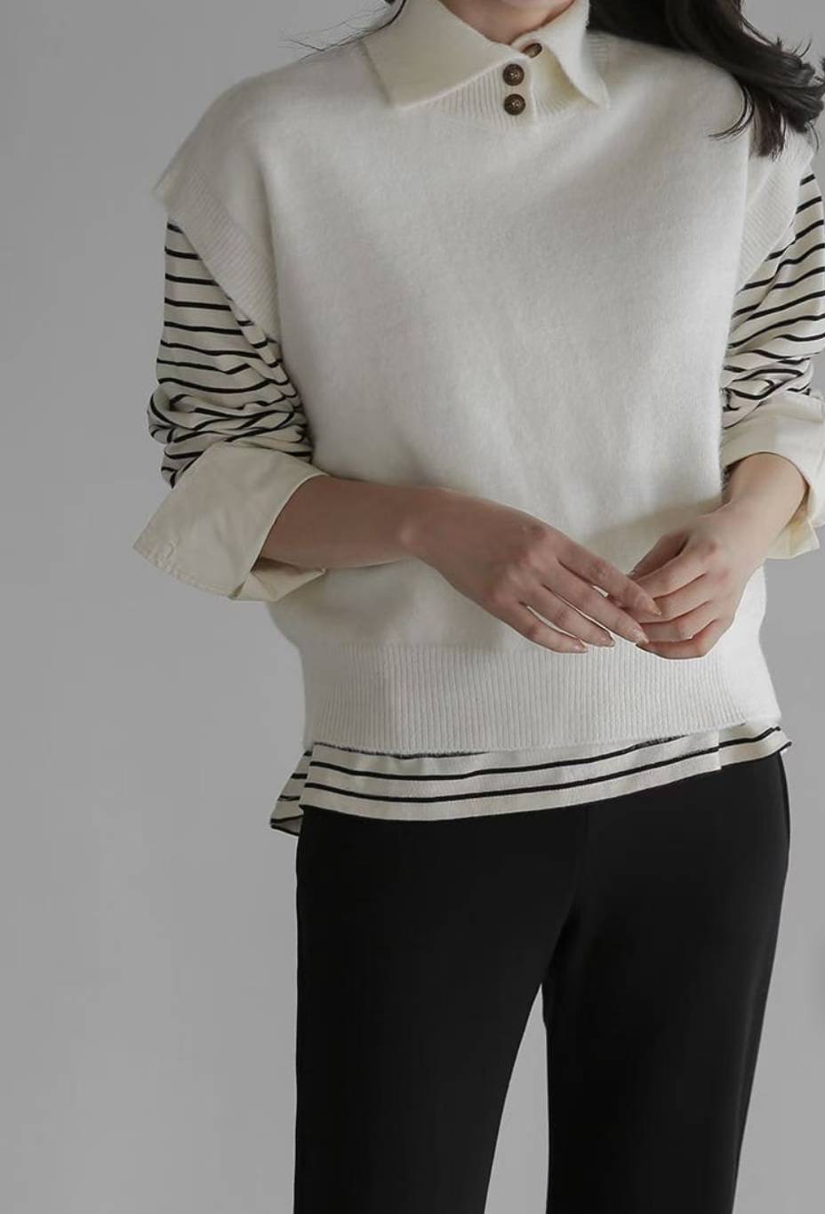 MU 뮤-T東大門㊣代購女裝新品人氣熱賣休閑吊帶背心不含內搭MU 뮤-T吊帶/背心