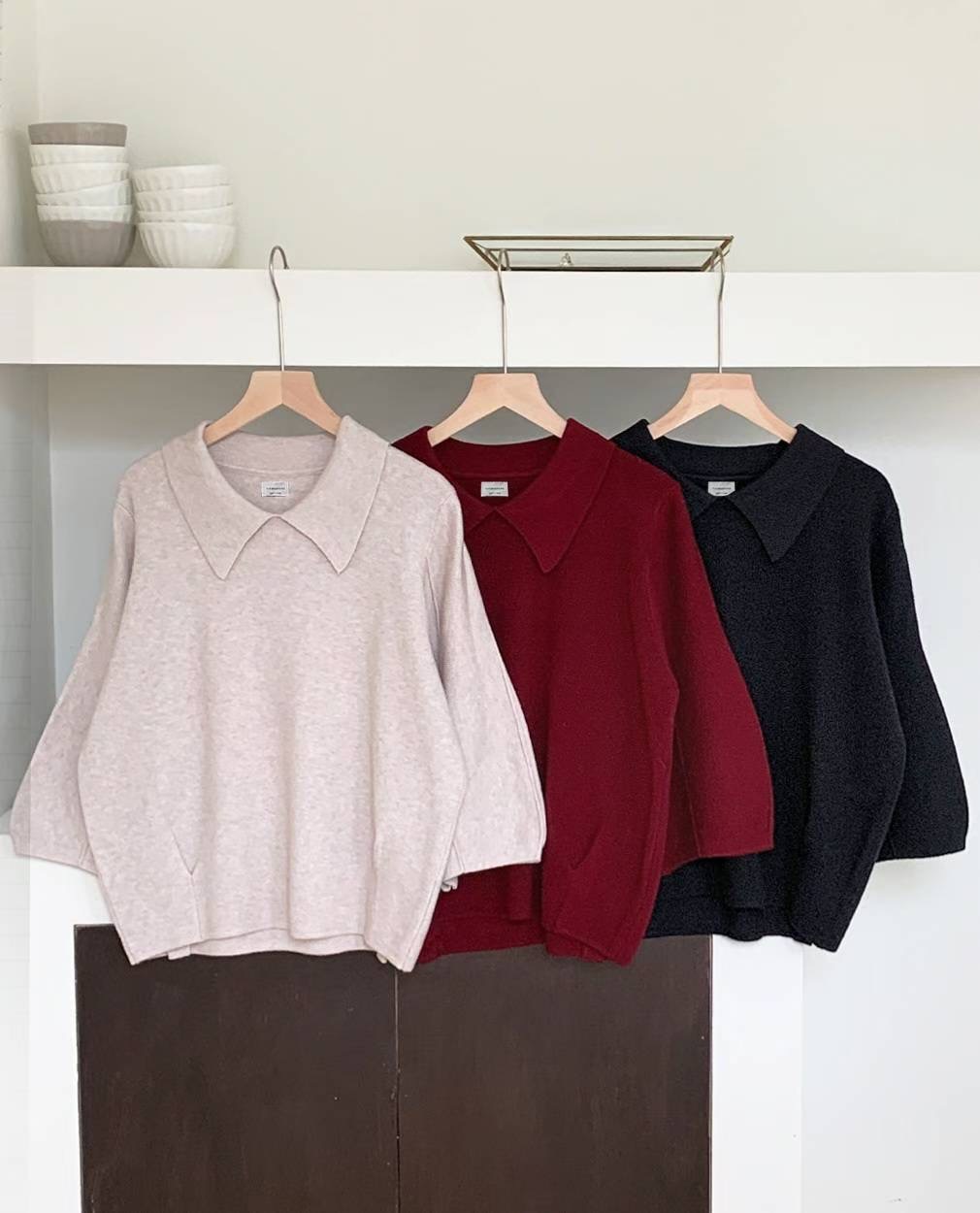 MU 뮤-T東大門㊣直郵女裝新款推薦時尚熱賣休閑人氣針織衫MU 뮤-T針織衫