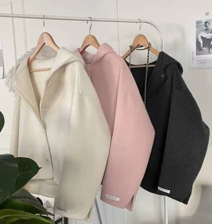 MU 뮤-T東大門㊣代購女士新款休閑推薦熱賣真品夾克手工羊毛MU 뮤-T夾克