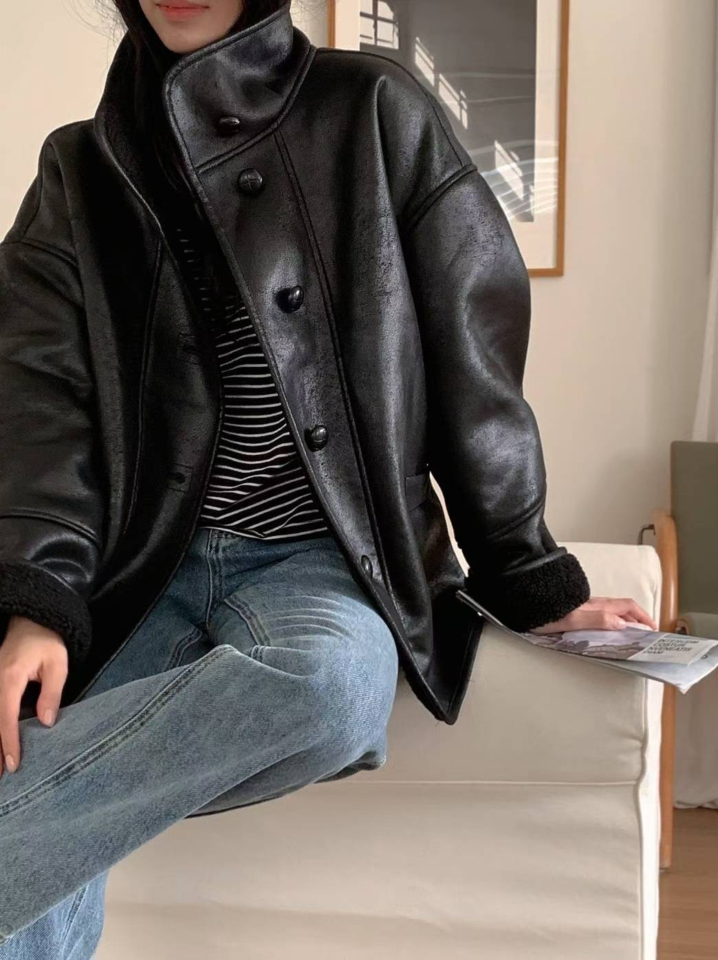 MU 뮤-T東大門㊣代購女裝新款熱賣25秋冬時尚職業真品夾克MU 뮤-T夾克